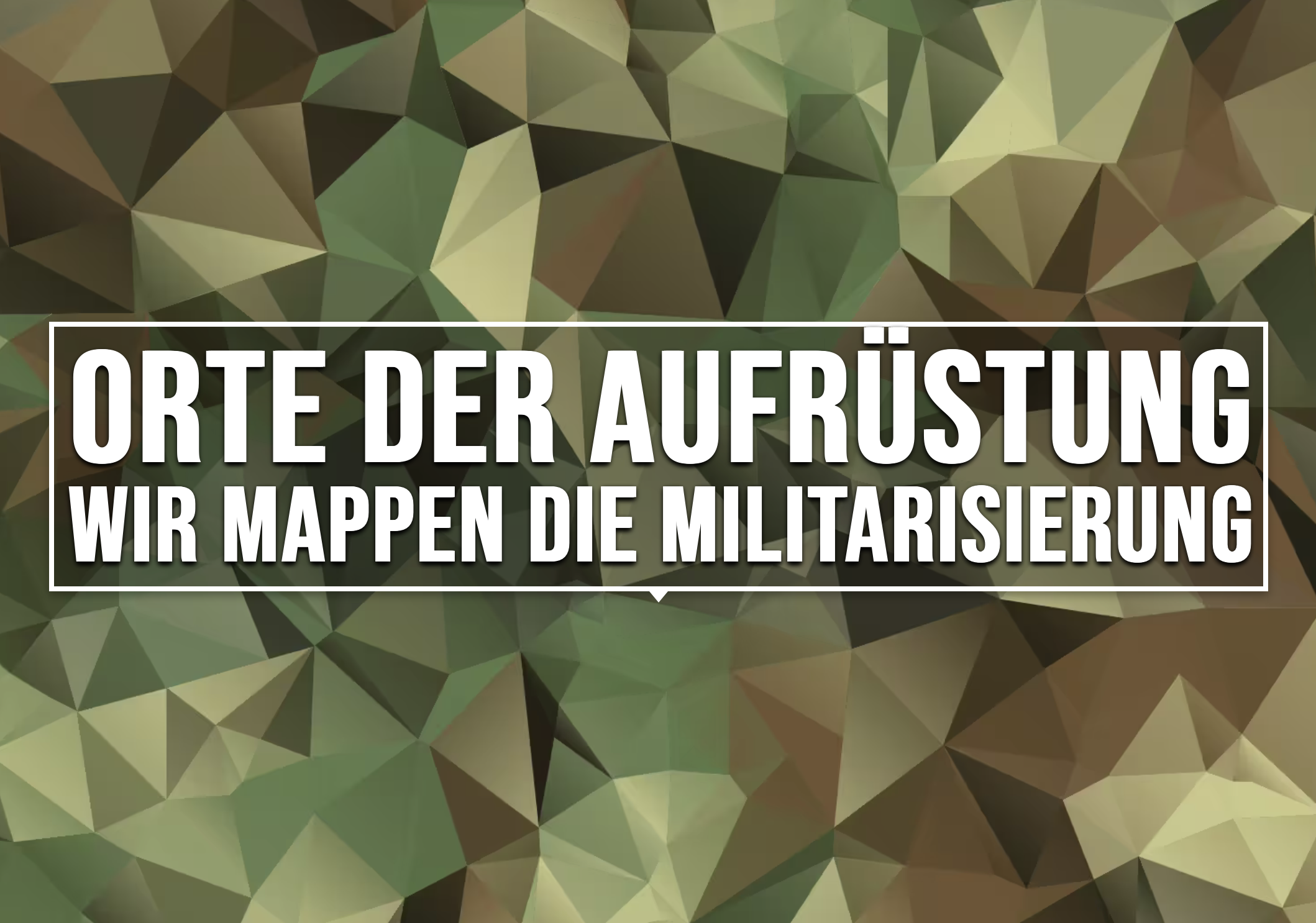 Orte der Aufrüstung